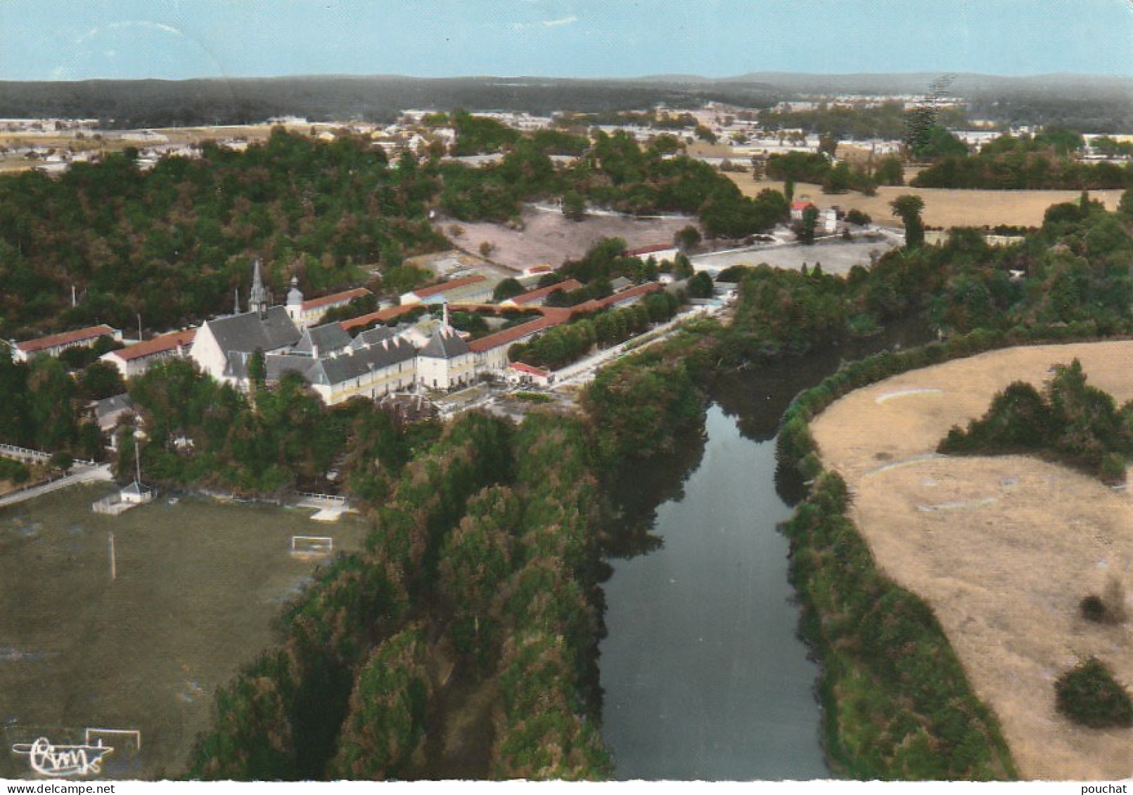 QU 4-(24) VAUCLAIRE - VUE PANORAMIQUE - CARTE COULEURS - 2 SCANS - Autres & Non Classés