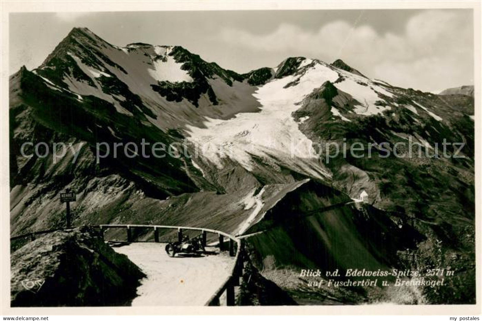 73724109 Heiligenblut Kaernten Blick Von Der Edelweiss-Spitze Auf Fuschertoerl U - Autres & Non Classés