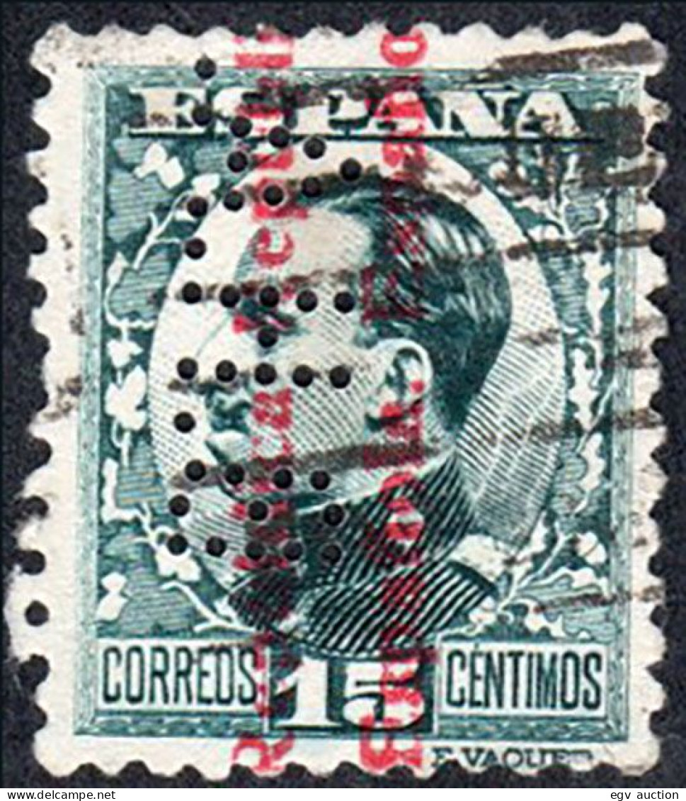 Madrid - Perforado - Edi O 596 - "BHA" (Banco) - Usati