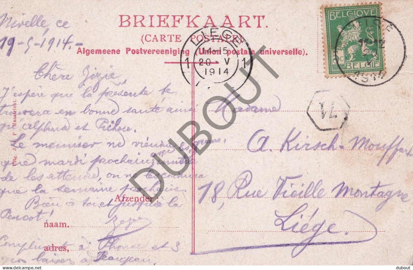 Postkaart - Carte Postale - Maastricht - Zwanengracht  (C5869) - Maastricht