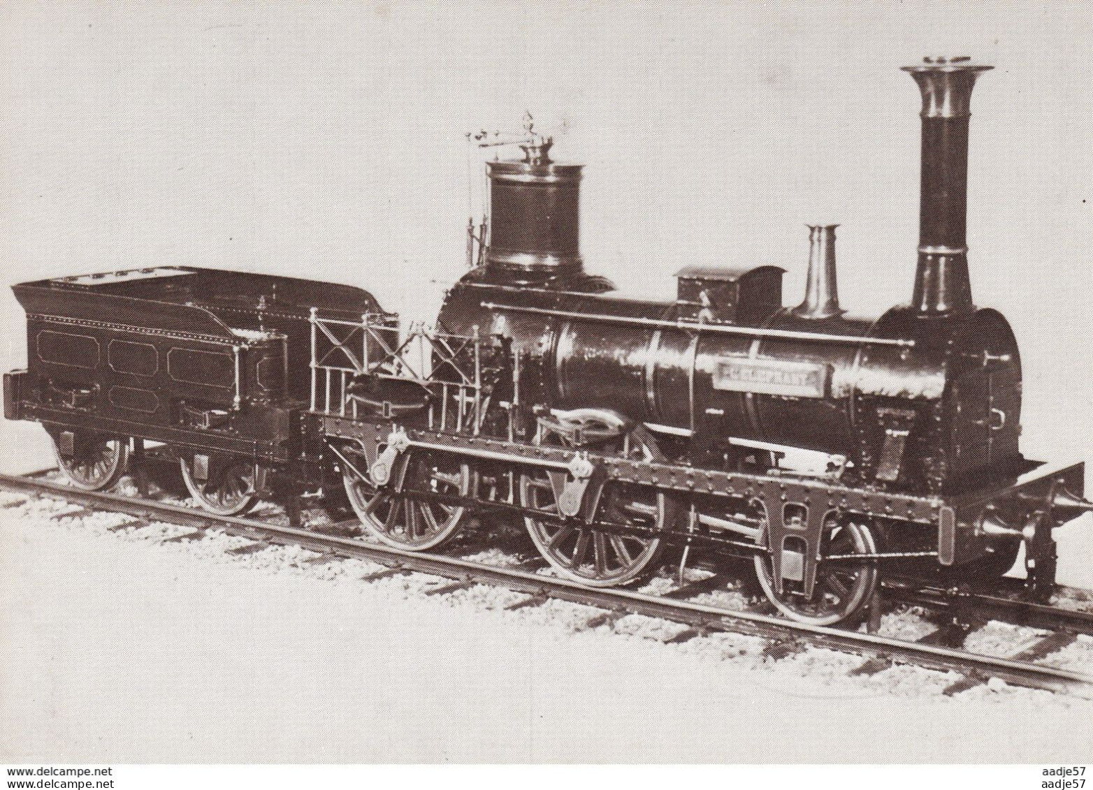 Locomotieven Steamlocs Spoorwegmuseum Belgie 3 Cards Mint - Treinen