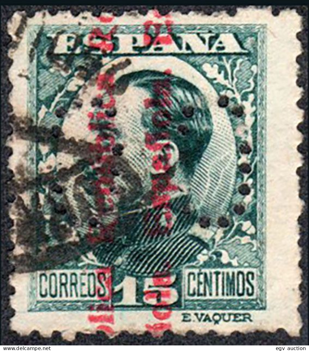 Madrid - Perforado - Edi O 596 - "CC" Grande - Oblitérés