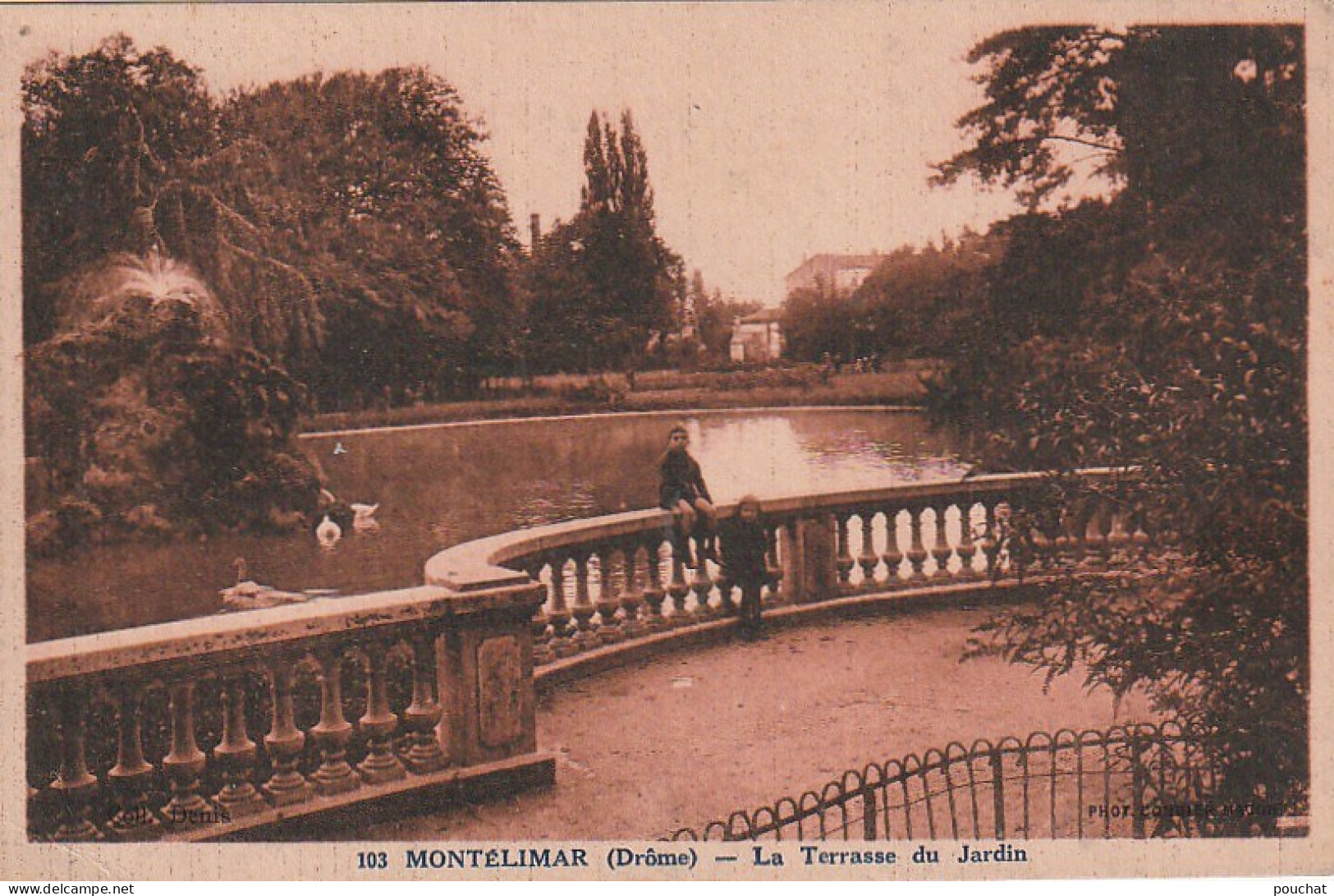 QU 6-(26) MONTELIMAR - LA TERRASSE DU JARDIN - 2 SCANS - Montelimar