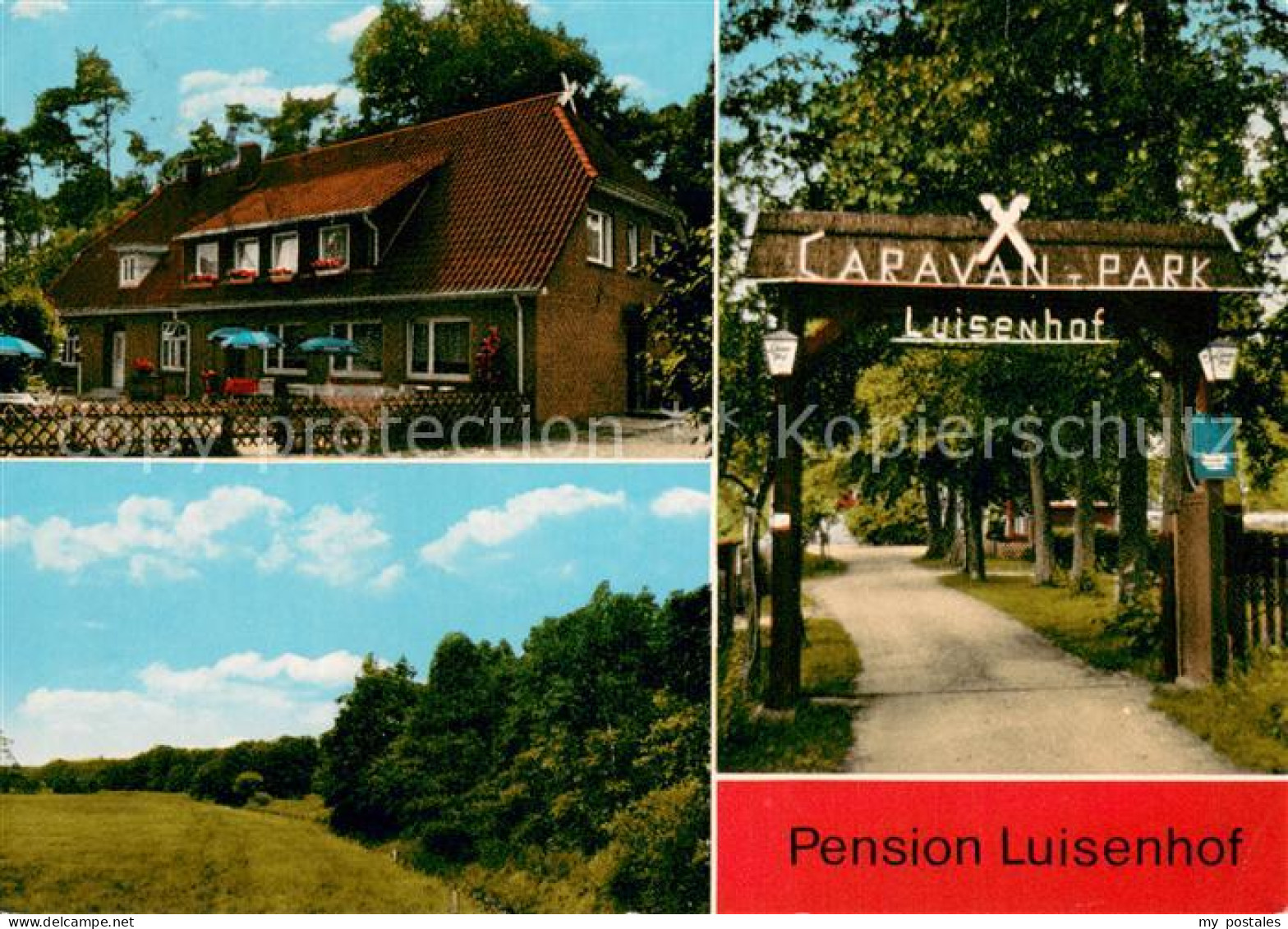 73724003 Wolterdingen Soltau Caravan Park Luisenhof Schlumbohm Pension Luisenhof - Soltau