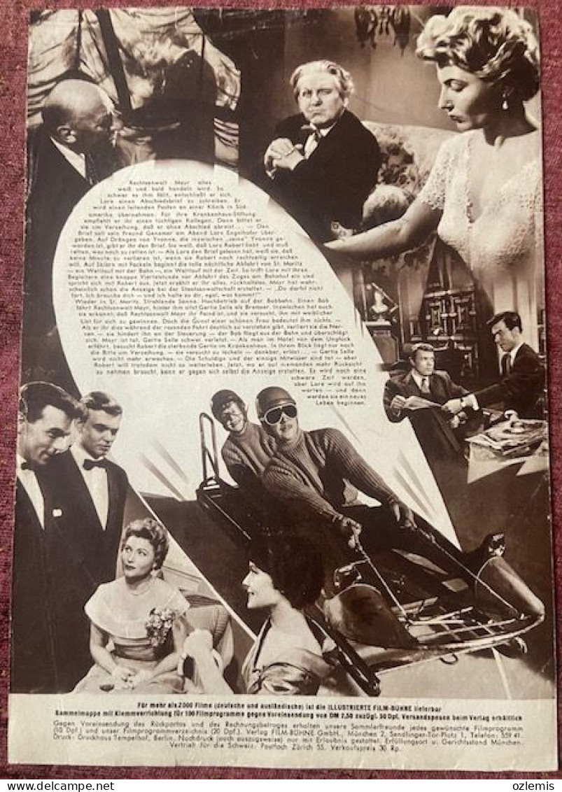 DIE SONNE VON ST.MORITZ ,ILLUSTRIERTE ,FILM - KUHNE ,CINEMA,MOVIE ,MAGAZINE - Bioscoop En Televisie