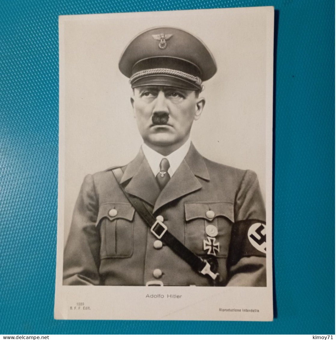 Cartolina Adolfo Hitler. - Personnages Historiques