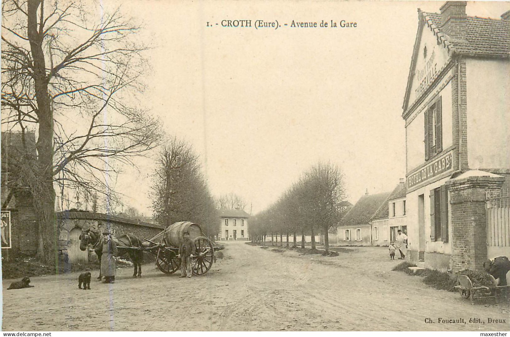 CROTH Avenue De La Gare - Andere & Zonder Classificatie