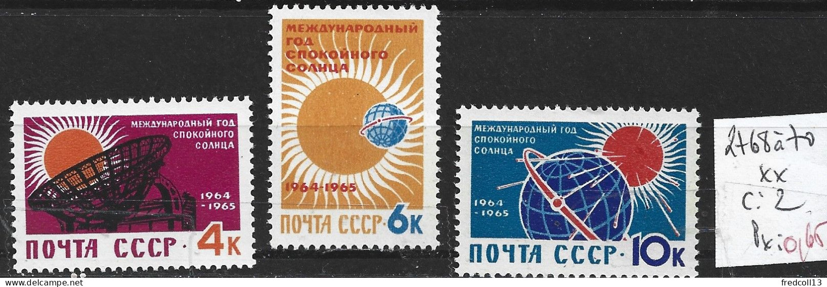 RUSSIE 2768 à 710 ** Côte 2 € - Unused Stamps