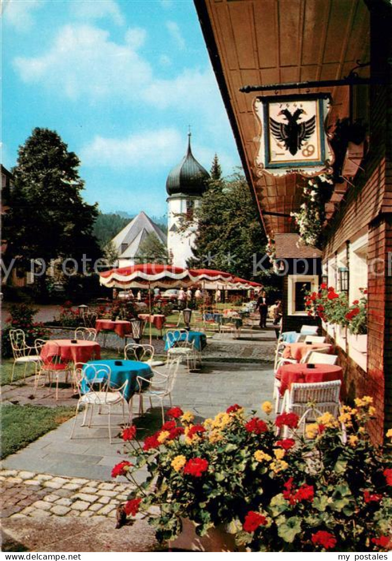 73723965 Hinterzarten Hotel Adler Und Pfarrkirche Maria In Der Zarten Hinterzart - Hinterzarten