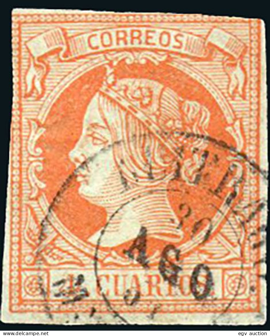 Madrid - Edi O 52 - 4 C.- Mat Fech. Tp. II "Buitrago" - Used Stamps
