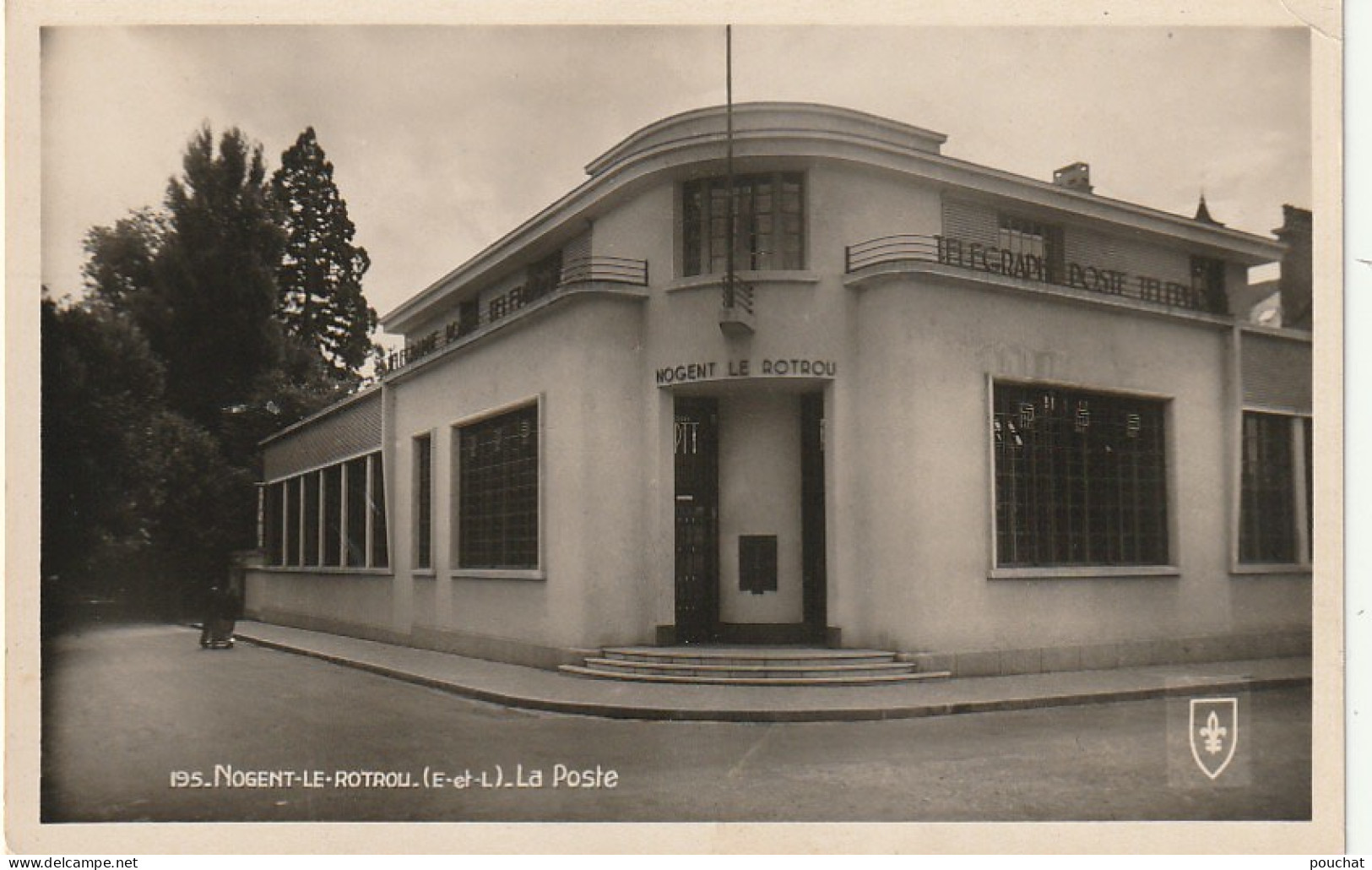 QU II-(28) NOGENT LE ROTROU - LA POSTE  - 2 SCANS - Nogent Le Rotrou