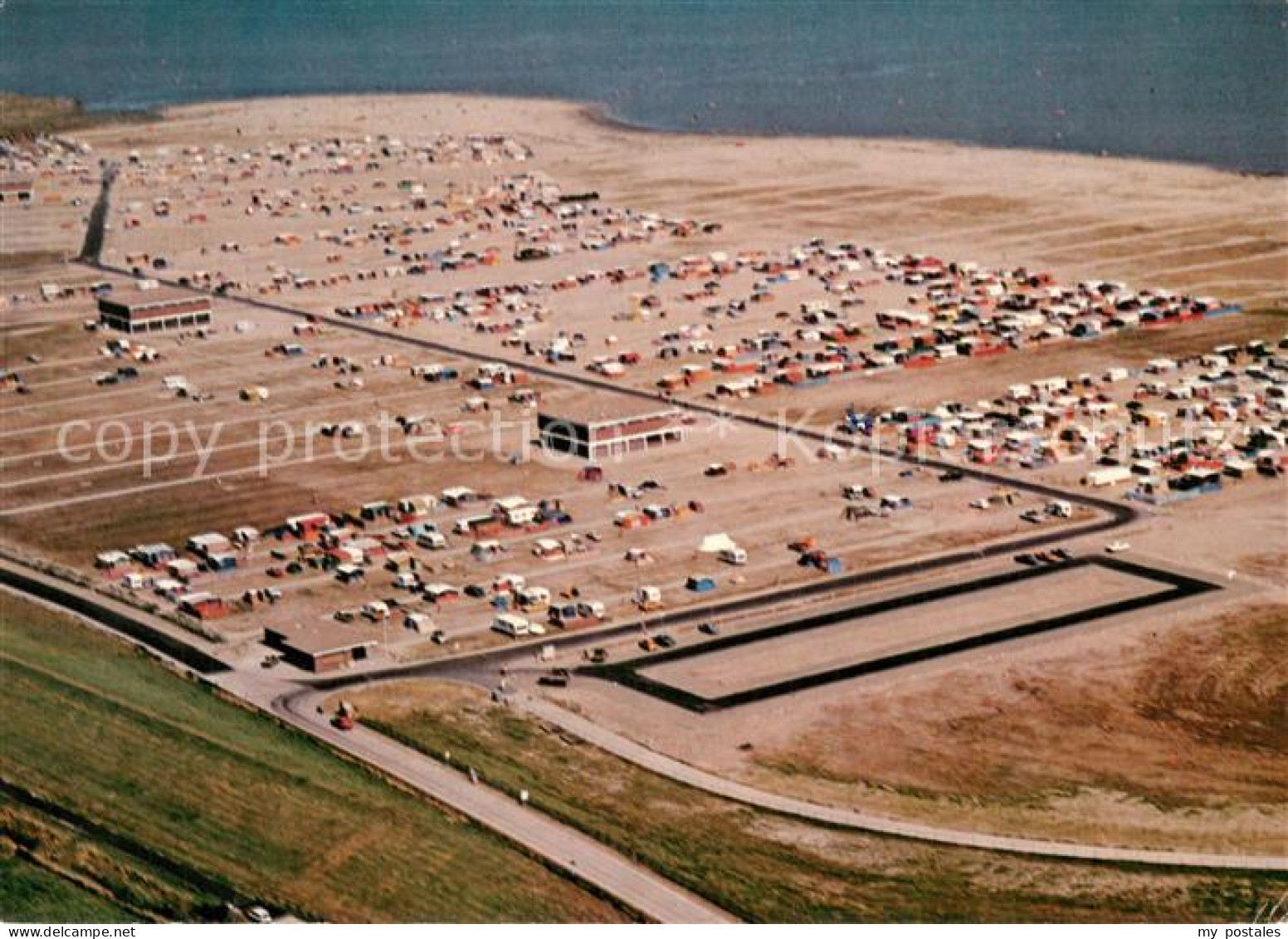 73723930 Hooksiel Nordseebad Campingplatz Und Badestrand Hooksiel Nordseebad - Wangerland