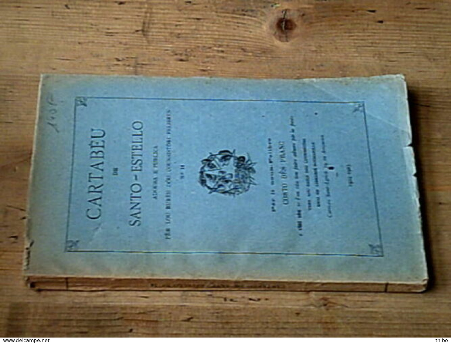 Cartabèu De Santo Estello Numéro 14 / 1924-1925 - Altri & Non Classificati