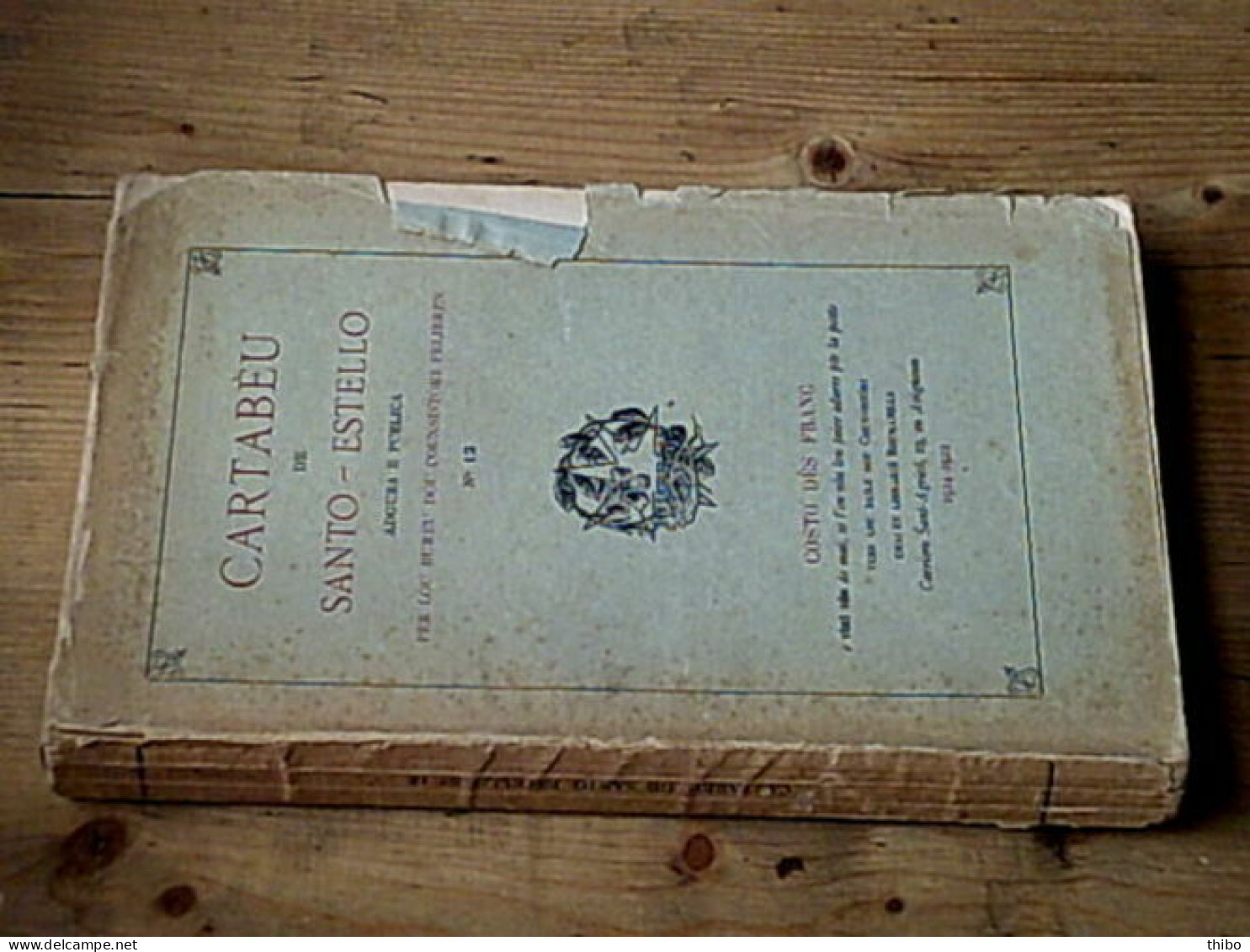 Cartabèu De Santo Estello Numéro 12 / 1914-1922 - Andere & Zonder Classificatie