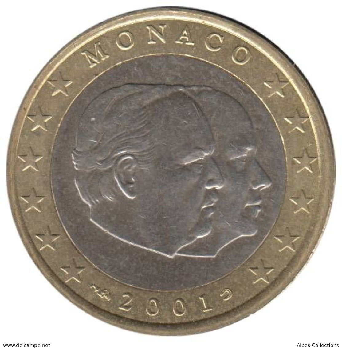 MO10001.1 - MONACO - 1 Euro - 2001 - Monaco