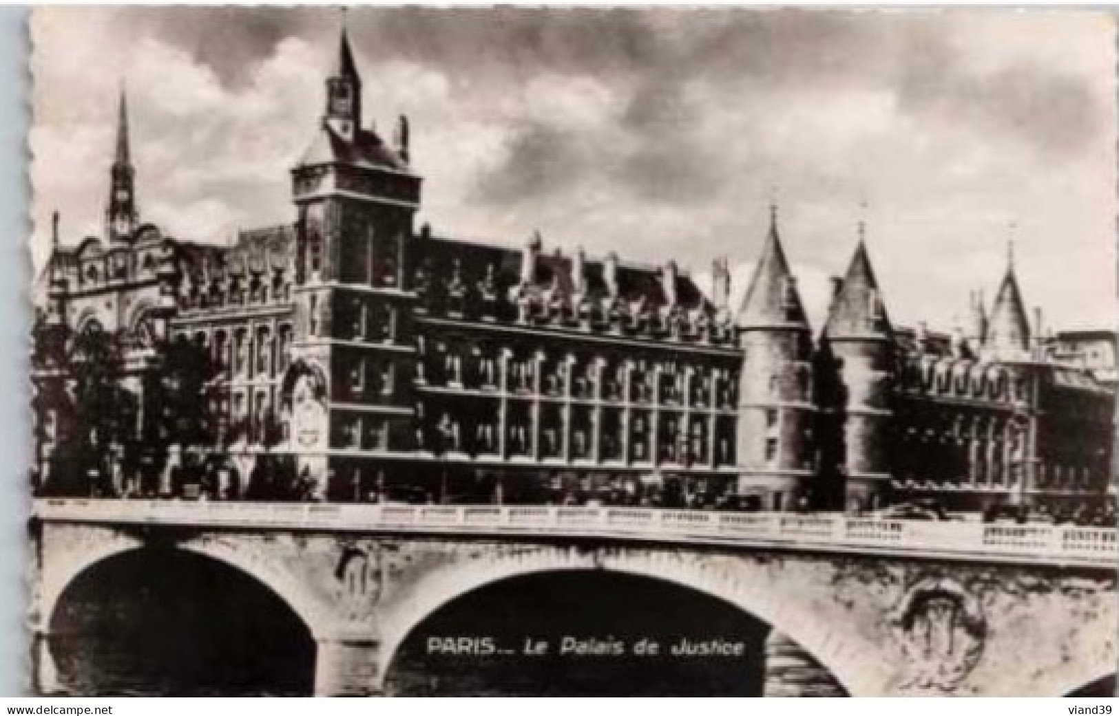 PARIS. -  Le Palais De Justice.   -   Non  Circulée. - Other Monuments