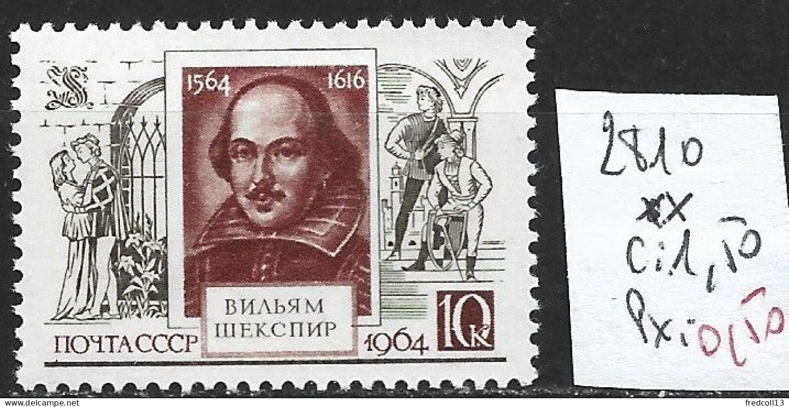 RUSSIE 2810 ** Côte 1.50 € - Unused Stamps