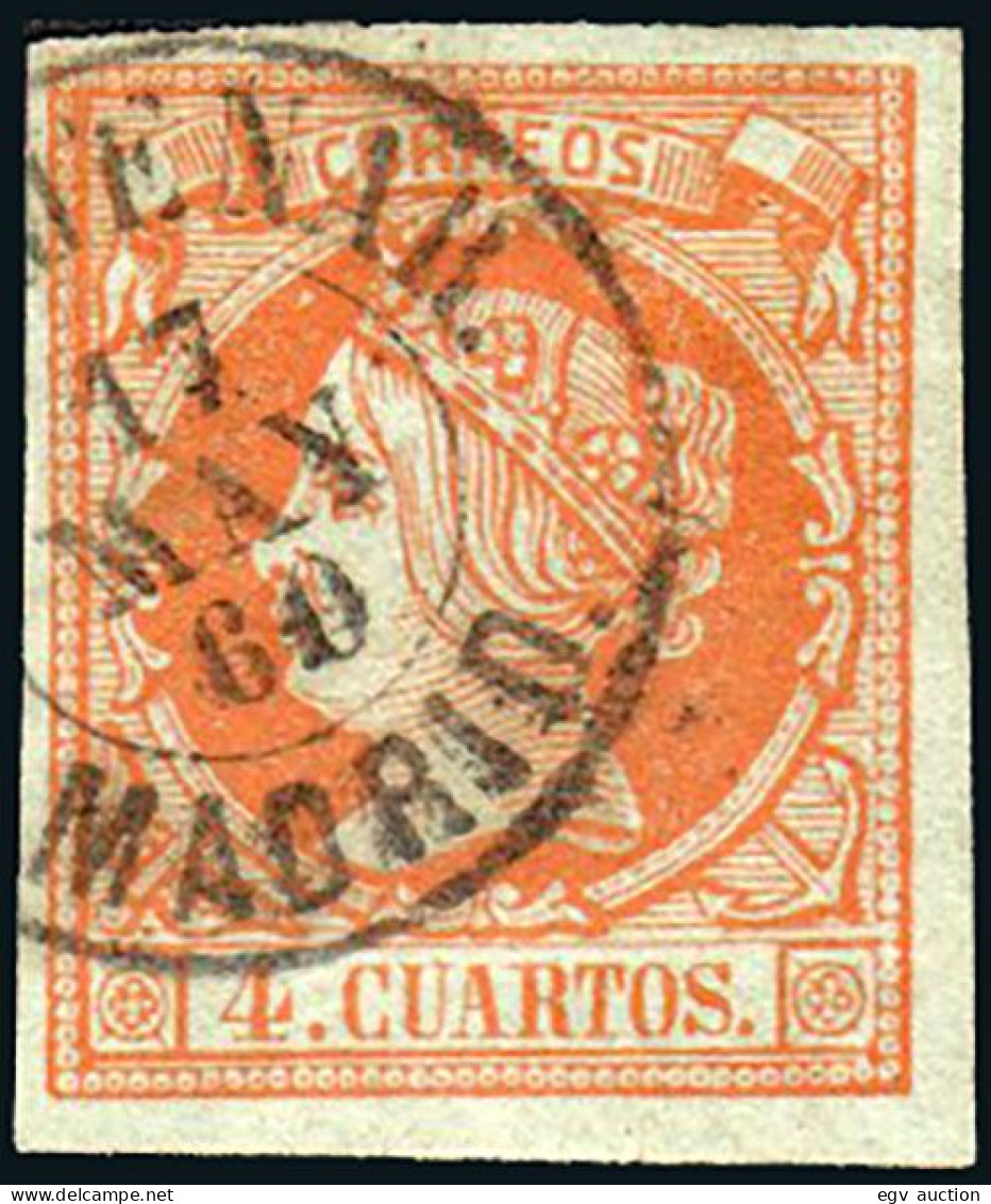 Madrid - Edi O 52 - 4 C.- Mat Fech. Tp. II "Colmenar" - Used Stamps