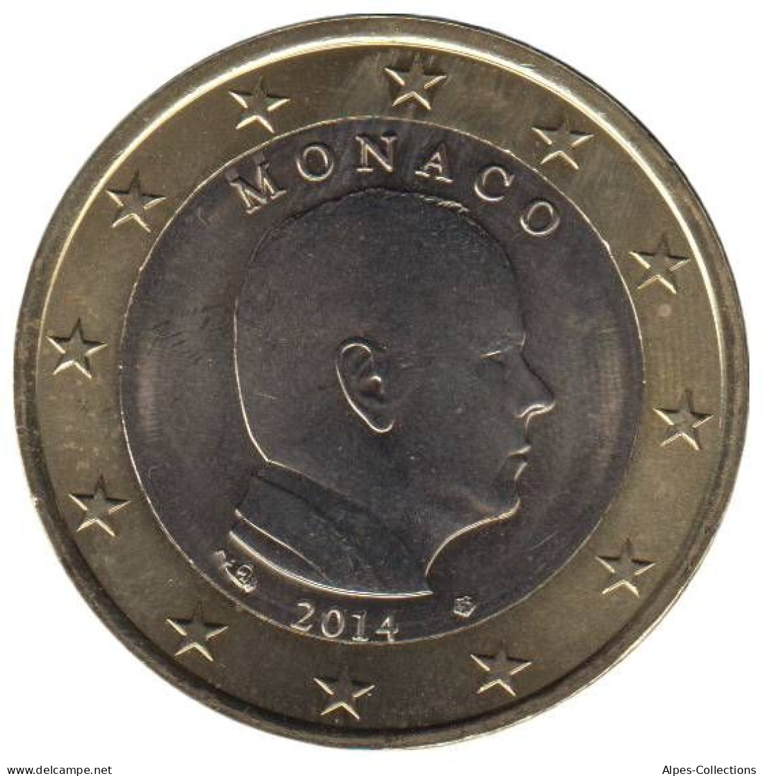MO10014.1 - MONACO - 1 Euro - 2014 - Monaco