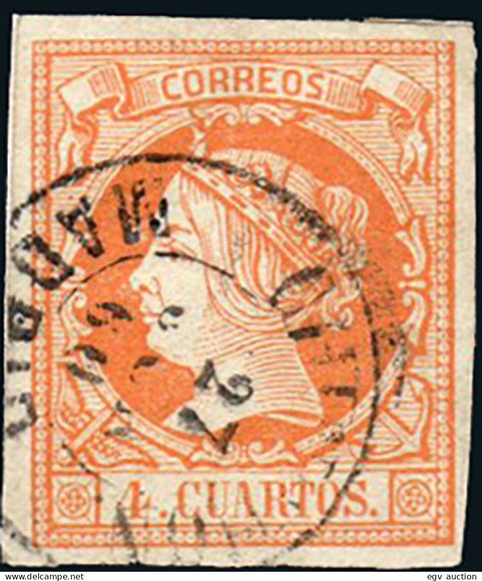 Madrid - Edi O 52 - 4 C. - Mat Fech. Tp. II "Chinchón" - Used Stamps