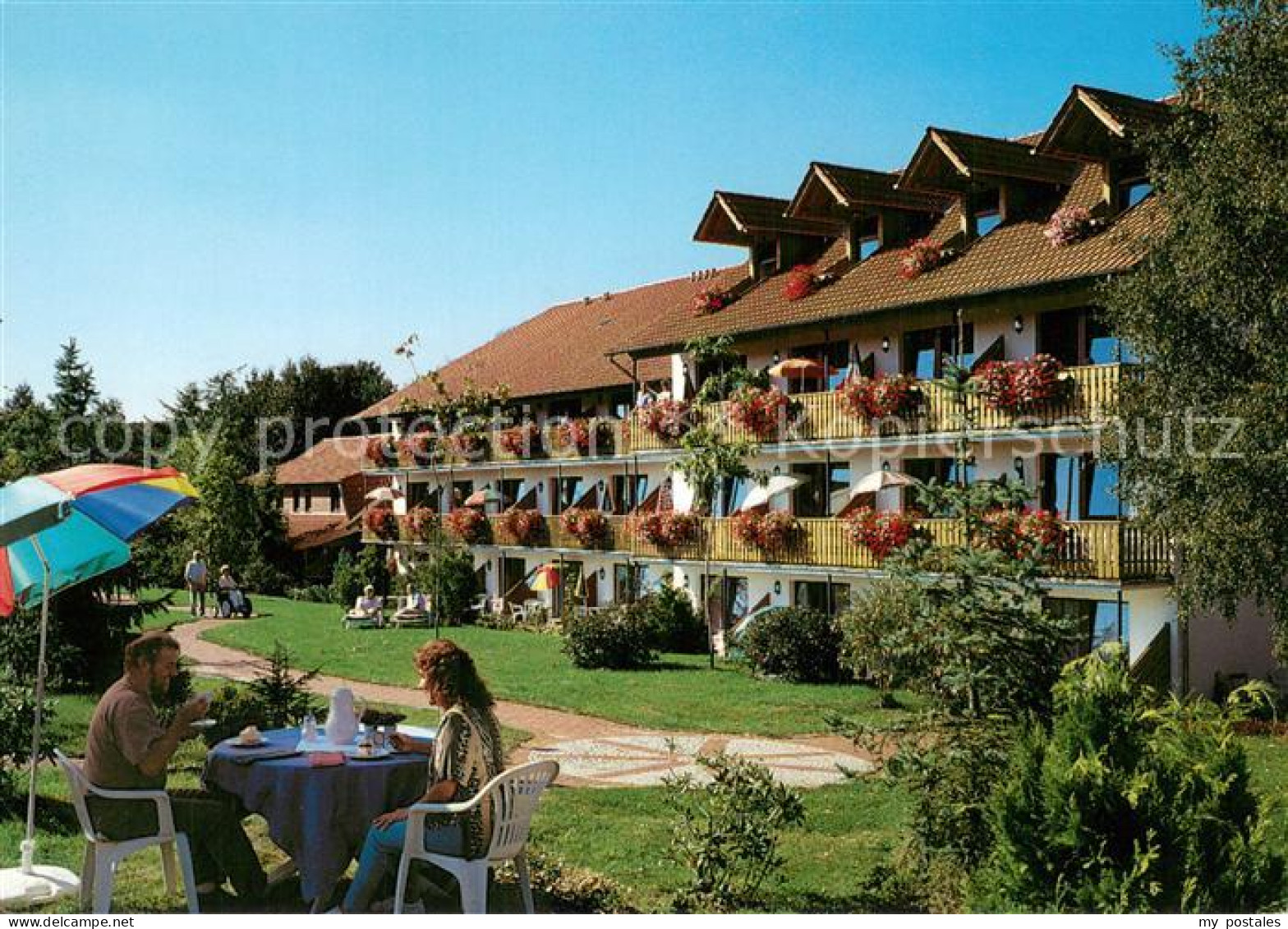 73723805 Holzhausen Luebbecke Hotel Pension Haus Annelie Am Wiehengebirge Garten - Getmold