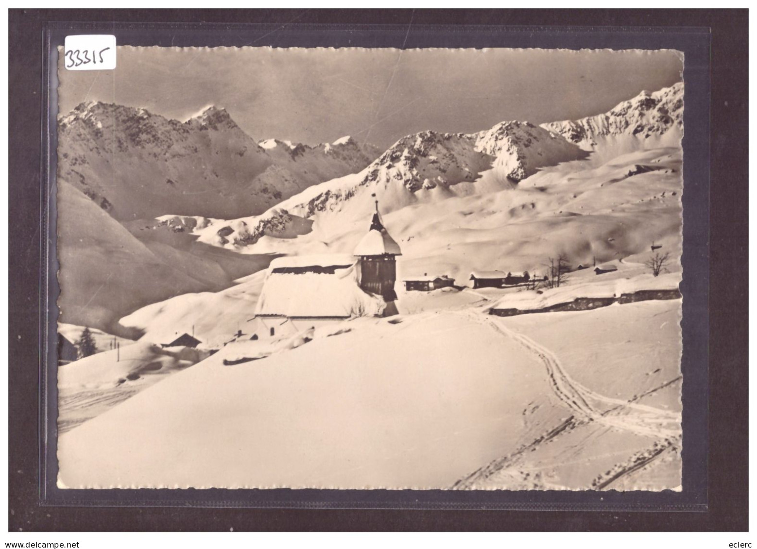 GRÖSSE 10x15cm - AROSA - BERGKIRCHLEIN - TB - Arosa