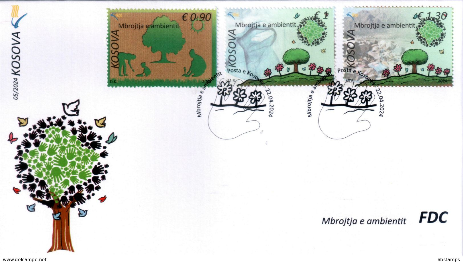 Kosovo Stamps 2024. Environmental Protection. FDC MNH - Kosovo