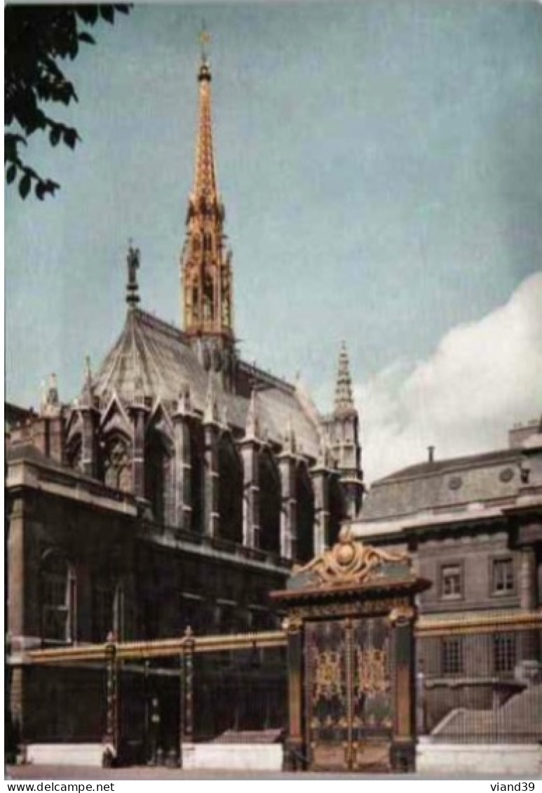 PARIS. -  La Sainte Chapelle.   -   Non  Circulée. - Other Monuments