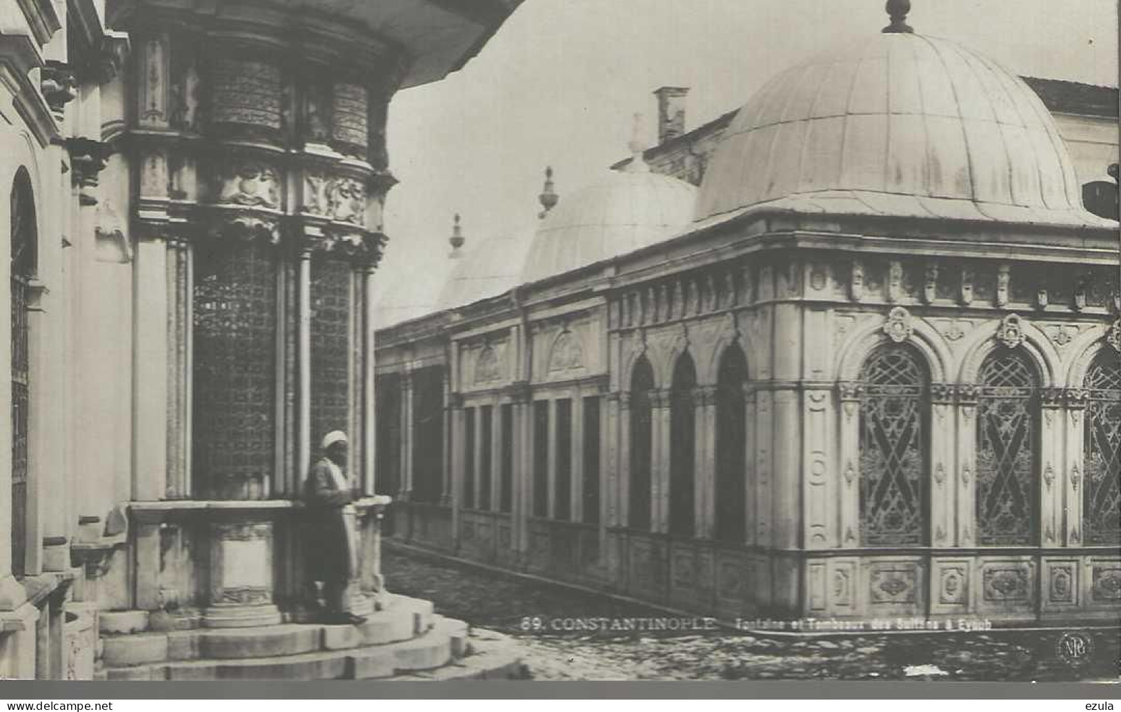 C. P. Constantinople Fontaine Et Tombeaux Des Sultants - Turquie