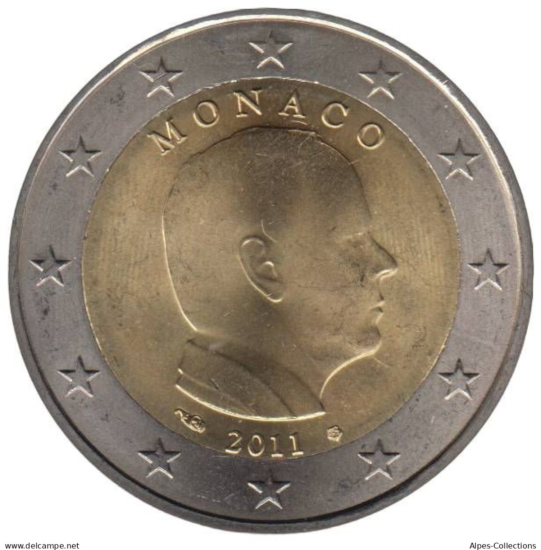 MO20011.1 - MONACO - 2 Euros - 2011 - Mónaco