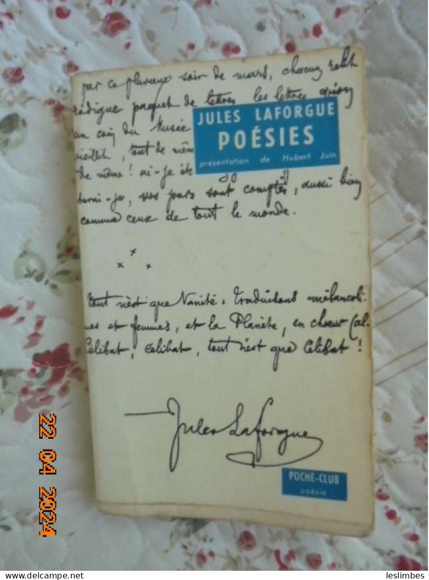 Oeuvres Poetiques - Les Complaintes / L'imitation De Notre Dame La Lune / Derniers Vers - Jules Laforgue - Auteurs Français