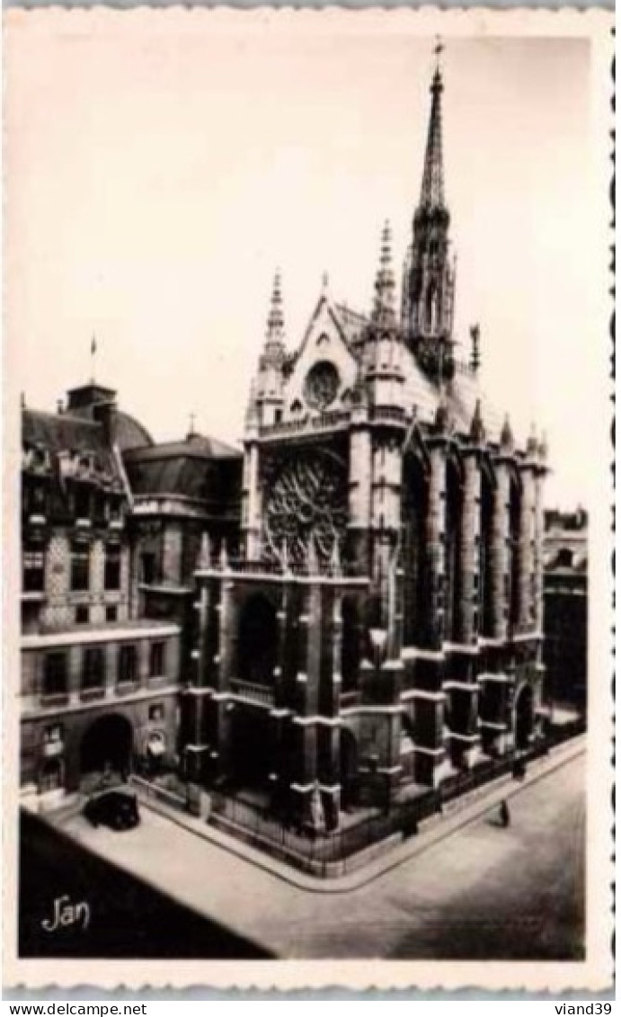 PARIS. -  La Sainte Chapelle.   -   Non  Circulée. - Other Monuments