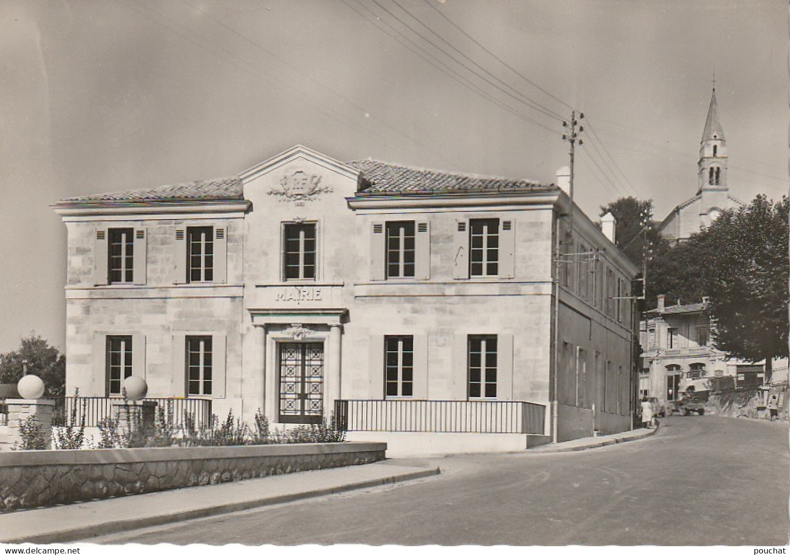 QU 24-(33) LATRESNE - NOUVELLE MAIRIE INAUGUREE LE 28 OCTOBRE 1951 - 2 SCANS - Autres & Non Classés