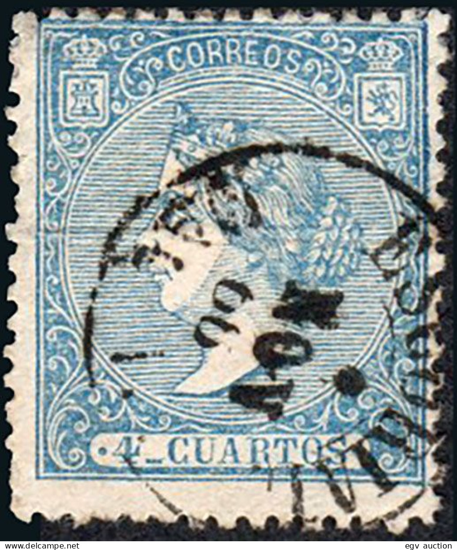 Madrid - Edi O 81 - 4 C.- Mat Fech. Tp. II "Escorial" - Used Stamps