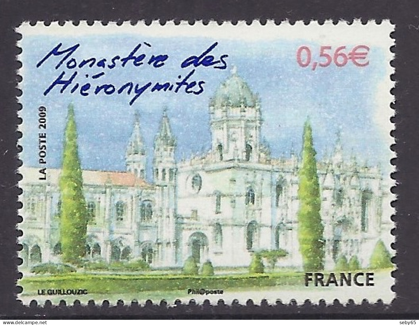 France 2009 - Capitales Européennes, Lisbonne, Lisboa, Lisbona, European Capitals, Monastery Of Hieronymites - MNH - Unused Stamps