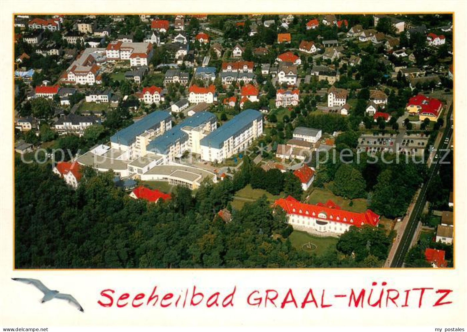 73723676 Graal-Mueritz Ostseebad Fliegeraufnahme Graal-Mueritz Ostseebad - Graal-Müritz