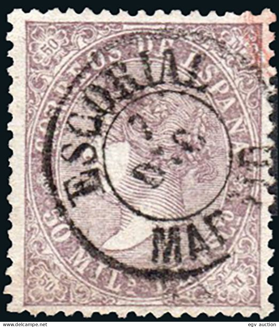 Madrid - Edi O 98 - 50 Milm.- Mat Fech. Tp. II "Escorial" - Used Stamps