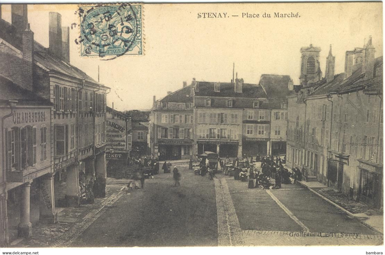 STENAY - Place Du Marché. - Stenay