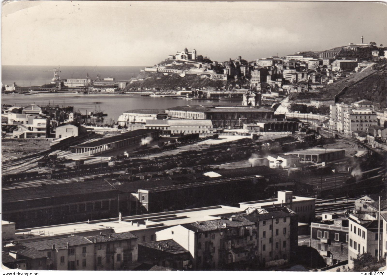 ANCONA - CARTOLINA - PANORAMA - VIAGGIATA PER CORNIGLIO (PARMA) - 1952 - Ancona