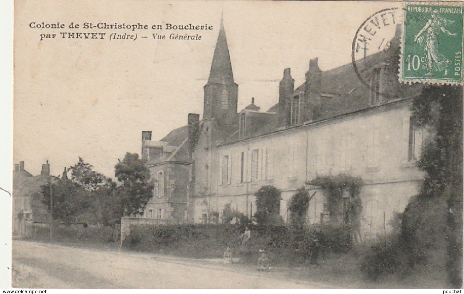 RE 6-(36) COLONIE DE SAINT CHRISTOPHE EN BOUCHERIE PAR THEVET - 2 SCANS - Other & Unclassified