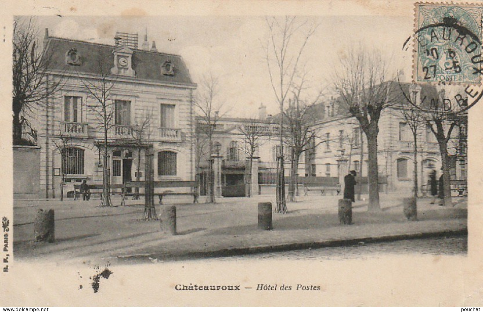 RE 6-(36) CHATEAUROUX - HOTEL DES POSTES - 2 SCANS - Chateauroux