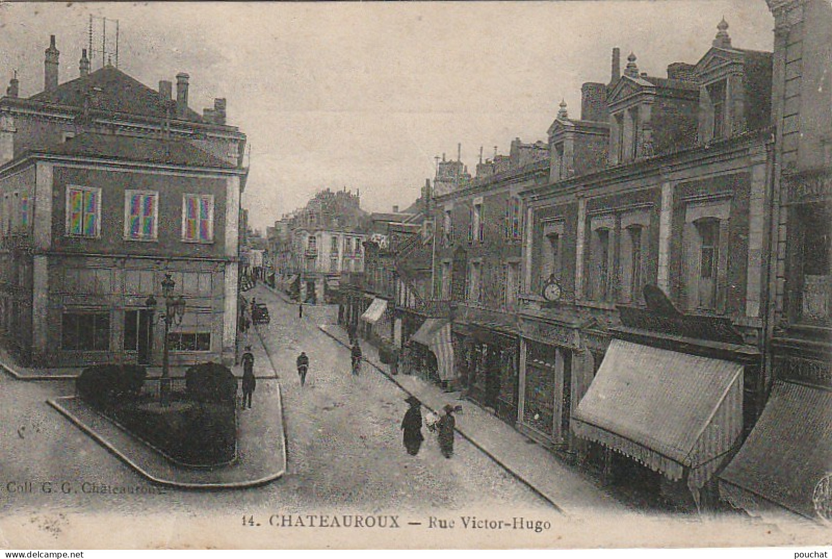 RE 6-(36) CHATEAUROUX - RUE VICTOR HUGO - 2 SCANS - Chateauroux