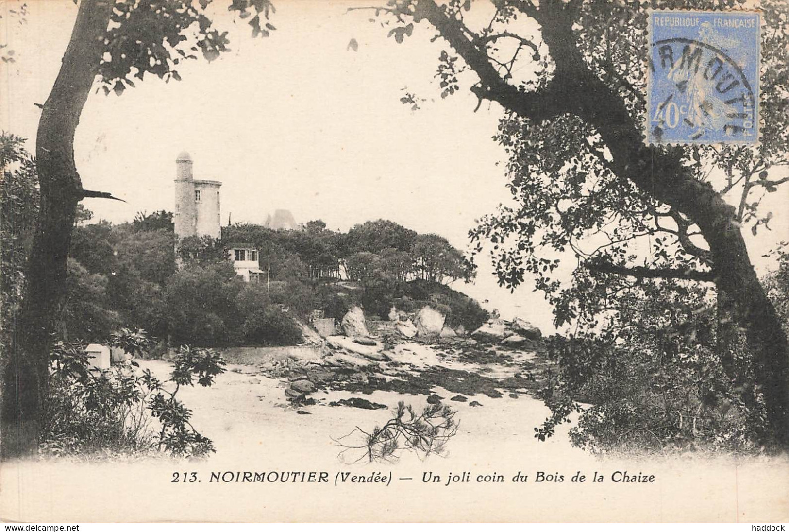 NOIRMOUTIER : UN JOLI COIN DU BOIS DE LA CHAIZE - Noirmoutier