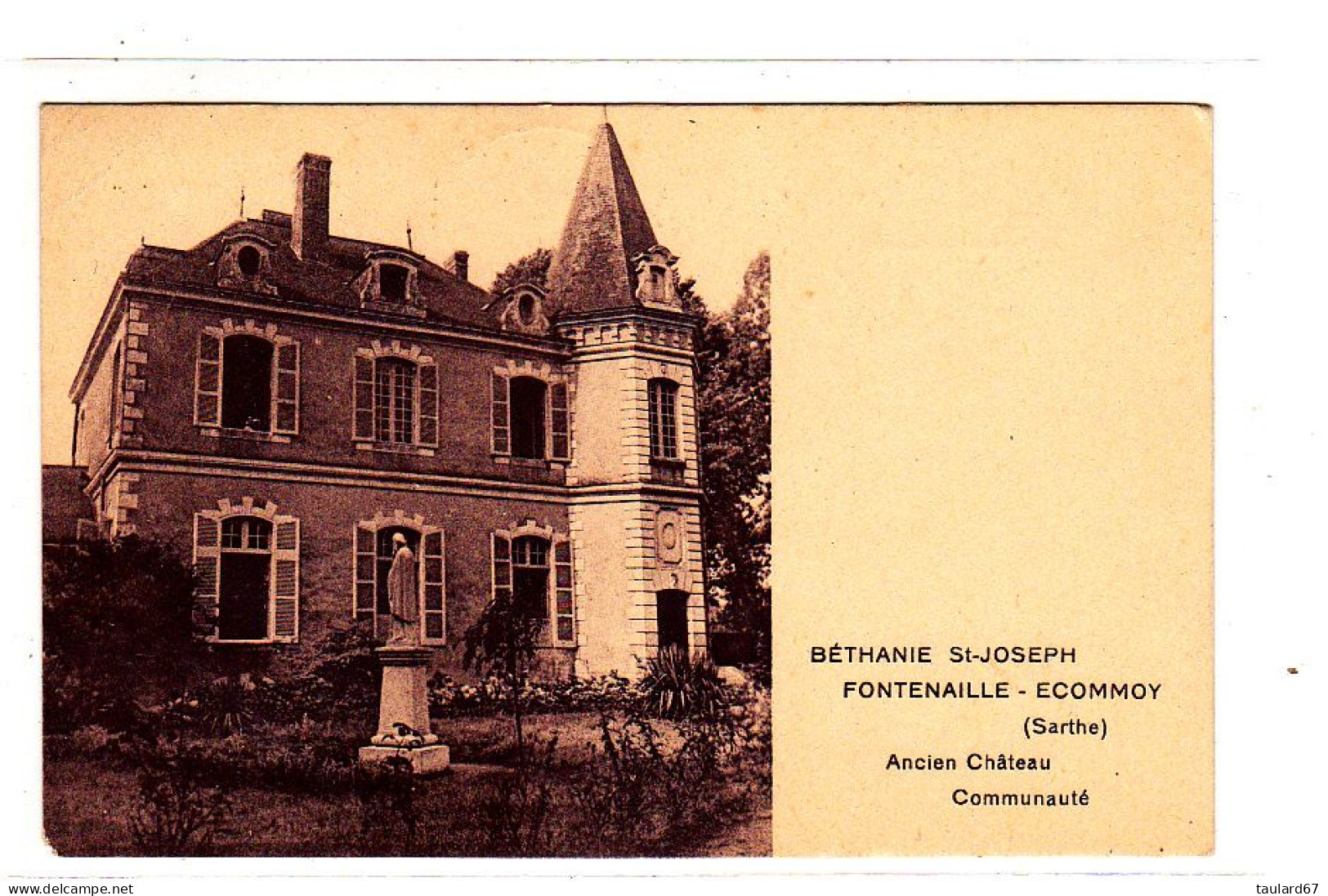 Fontenaille Ecommoy Béthanie St-Joseph Ancien Chateau Communauté - Autres & Non Classés