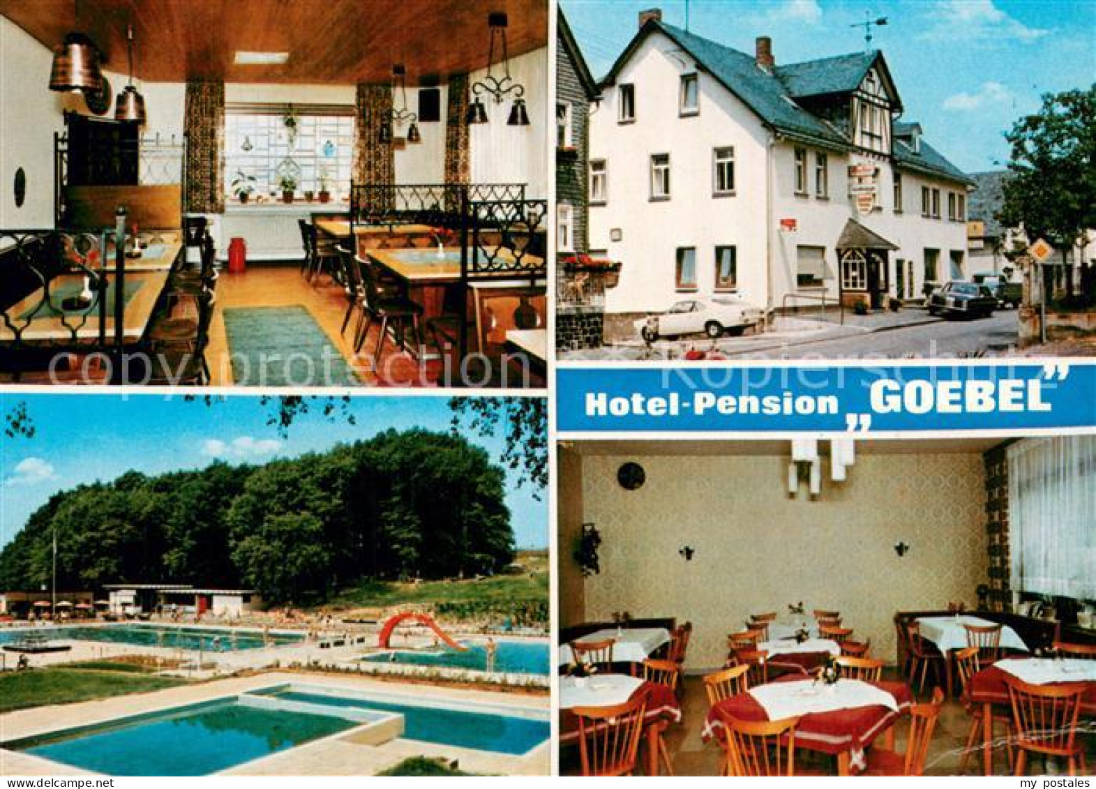 73723610 Unnau Westerwald Hotel Pension Goebel Restaurant Freibad Unnau Westerwa - Sonstige & Ohne Zuordnung