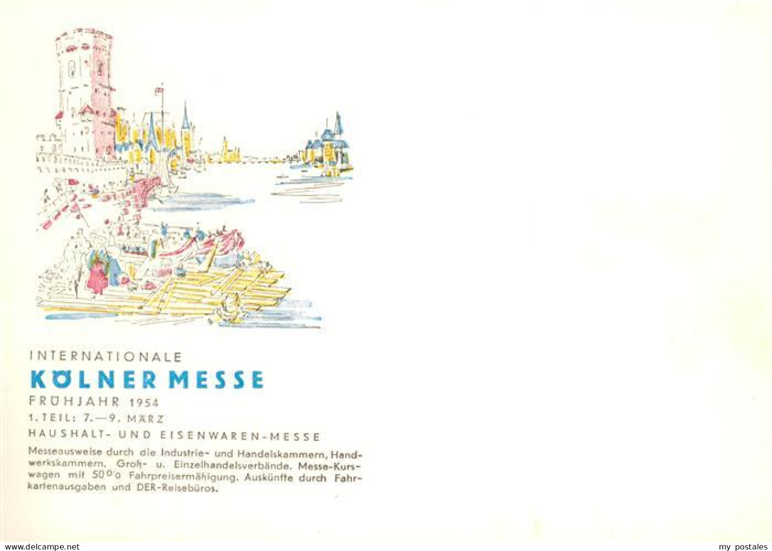 73723607 Koeln Rhein Internationale Koelner Messe Haushalt- Und Eisenwarenmesse  - Köln