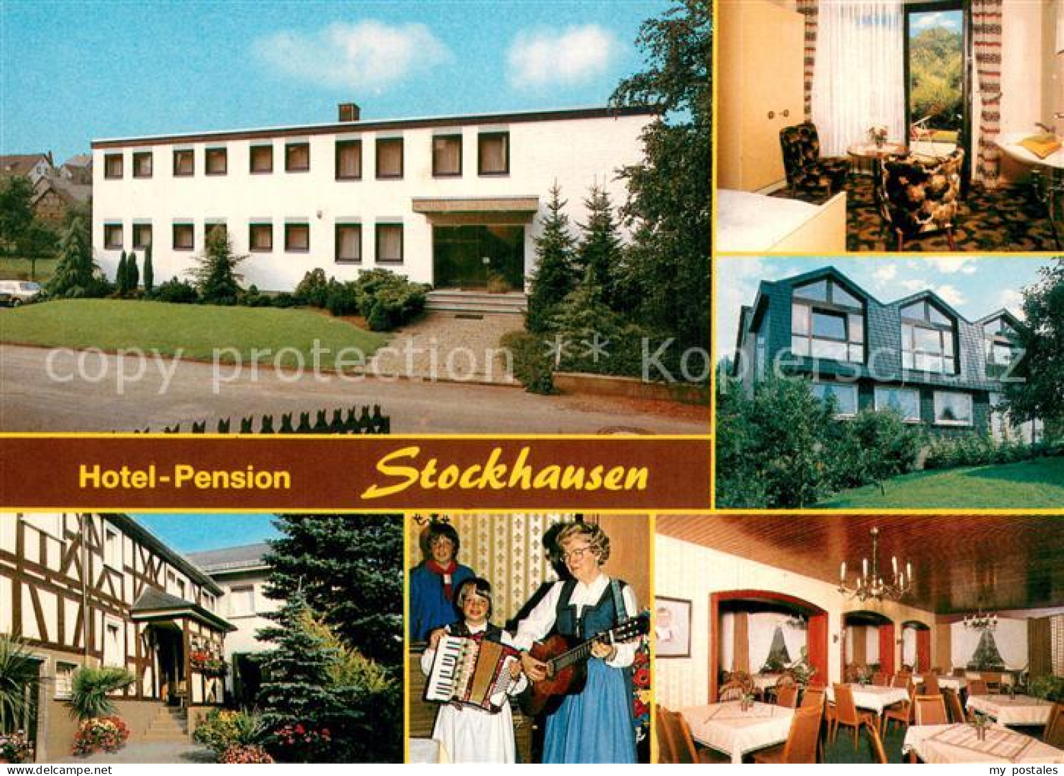 73723604 Mueschenbach Hotel Pension Stockhausen Restaurant Hausmusik Mueschenbac - Sonstige & Ohne Zuordnung