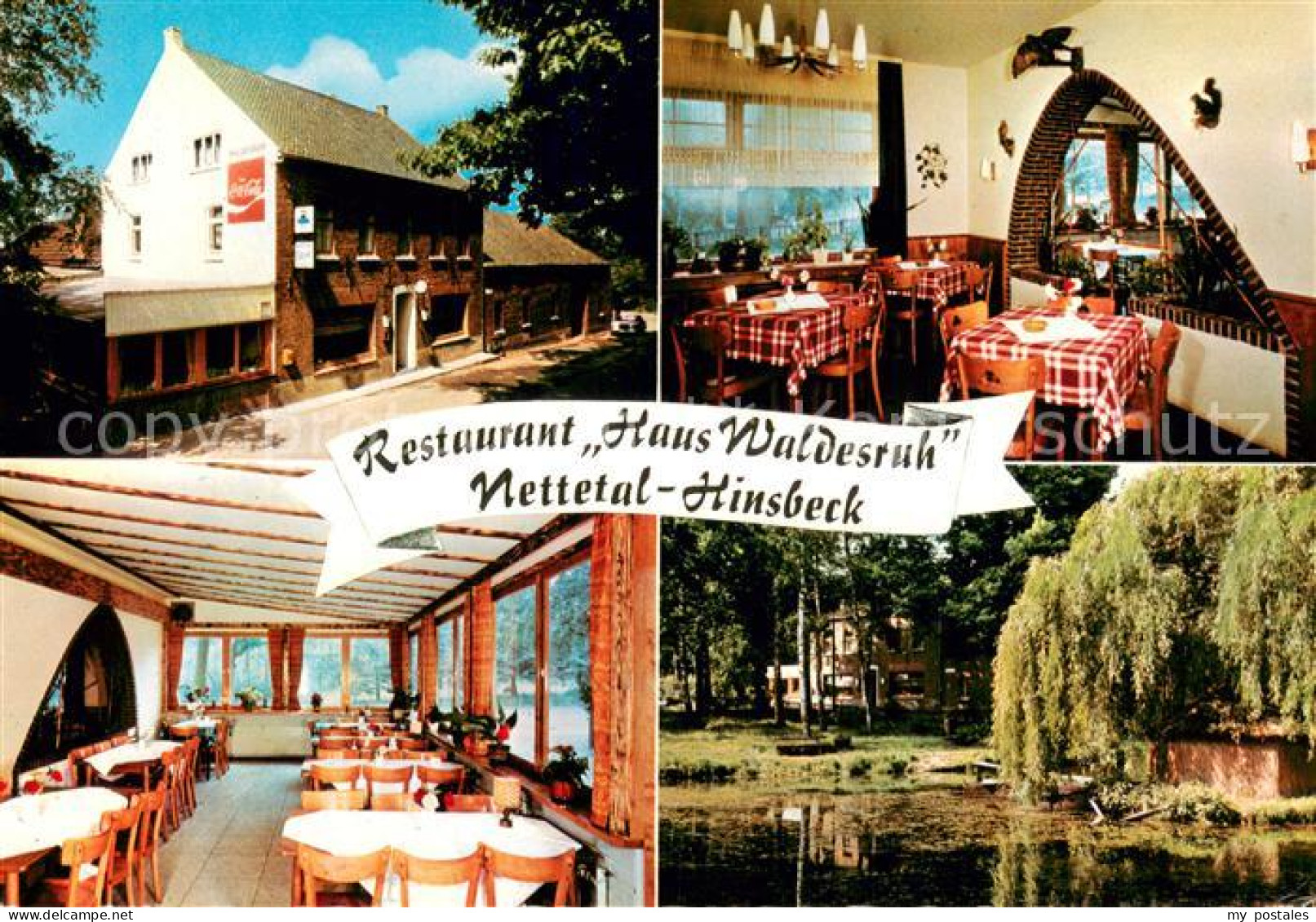 73723592 Hinsbeck Pension Gaststaette Restaurant Haus Waldesruh Teich Hinsbeck - Nettetal