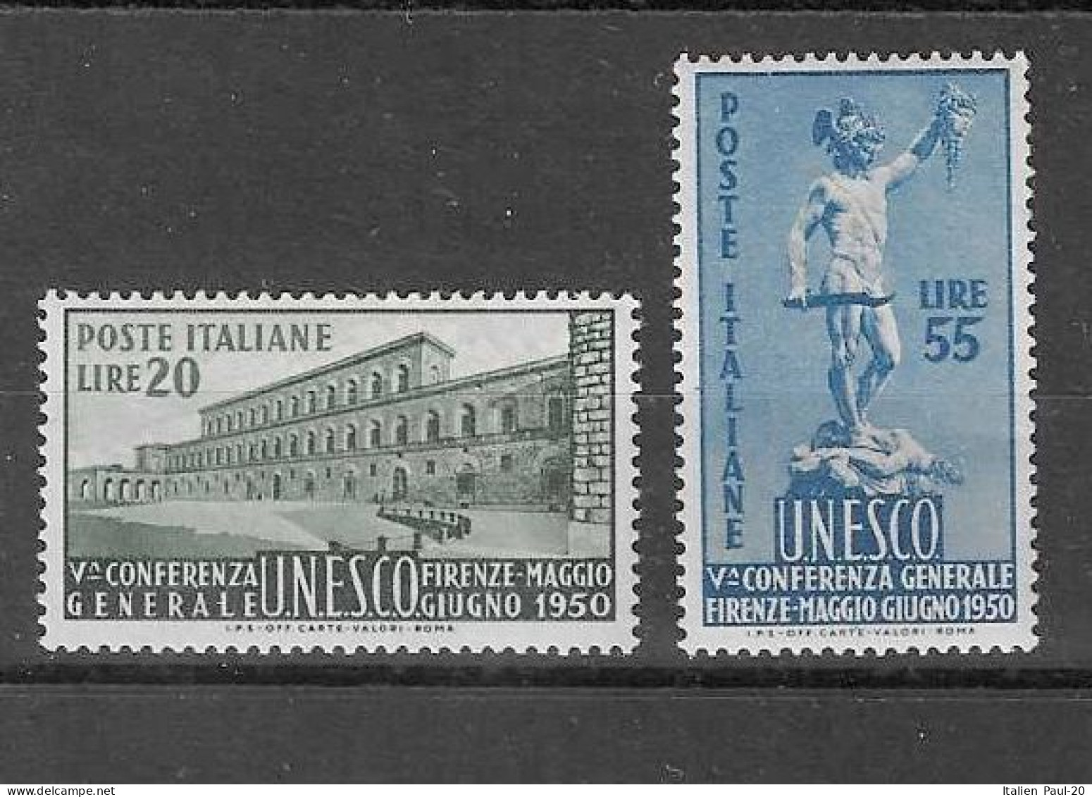 Italien - Selt./postfr. Serie Aus 1950 - Michel 791/92! - 1946-60: Nuovi