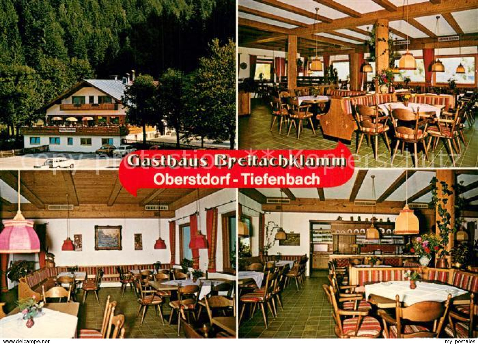 73723585 Tiefenbach Oberstdorf Gasthaus Breitachklamm Gaststube Tiefenbach Obers - Oberstdorf